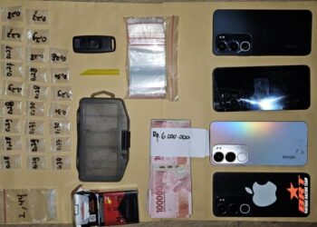 Polresta Samarinda Ringkus Empat Pengedar Sabu Jaringan Muara Badak