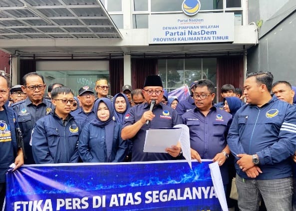 Tegaskan Loyalitas, NasDem Kaltim Protes Keras Pemberitaan Majalah Tempo
