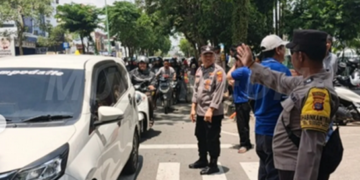 600 Personel Polresta Samarinda Pastikan Kota Tepian Kondusif Saat Perayaan Paskah