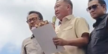 Ribuan Massa Kepung DPRD Kaltim, Pimpinan Dewan Akhirnya Teken Pakta Integritas