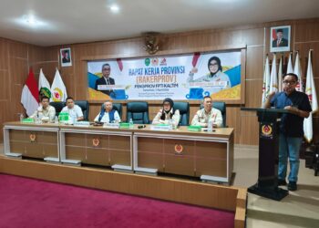 Buka Rakerprov FPTI, Ketua KONI Kaltim Tegaskan Persiapan Porprov 2026 dan BK PON 2027