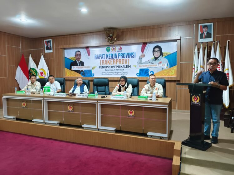 Buka Rakerprov FPTI, Ketua KONI Kaltim Tegaskan Persiapan Porprov 2026 dan BK PON 2027