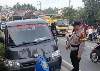 Rem Blong, Truk Maut Seruduk 5 Mobil dan 5 Motor di Jalan Poros Samarinda-Bontang