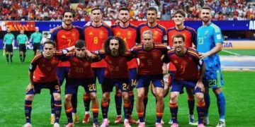 Ngamuk di Atlanta, Spanyol Cukur Arab Saudi 4-0