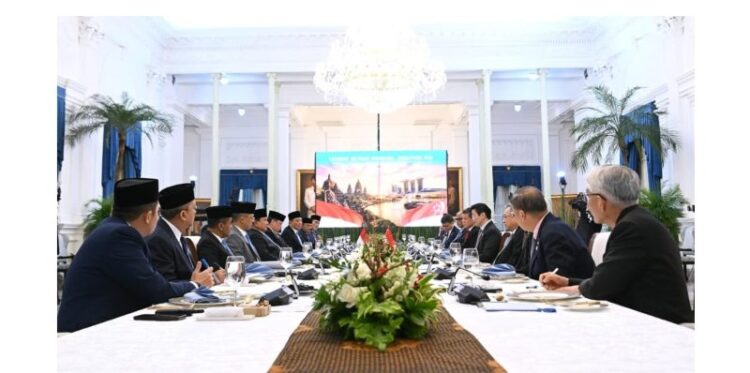 Kehangatan di Istana Merdeka, Saat Prabowo dan Lawrence Wong Bicara dari Hati ke Hati