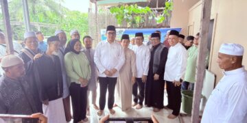 Wali Kota Samarinda Letakkan Batu Pertama Pengembangan Masjid Al Falah, Ajak Warga Berlomba Bangun Rumah di Surga