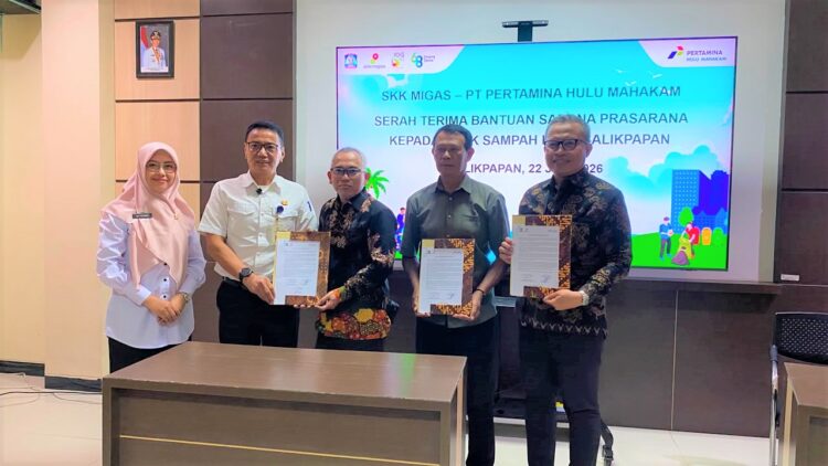 PT PHM Serahkan Bantuan Sarpras untuk 43 Bank Sampah Unit di Balikpapan