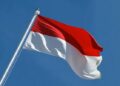 Cara Kaltim Sambut HUT RI ke-81, Bagikan Bendera di GOR Kadrie Oening