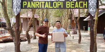Tak Ada Lagi Susah Sinyal, Lorong Cemara Pantai Panrita Lopi Kini Tersambung Internet Cepat