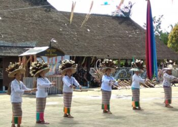Belajar dari Bali, Anggota DPRD Samarinda Usul Akses Pampang Dipercantik Ornamen Dayak