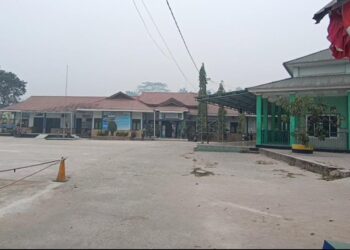 Pekat Asap Karhutla Paksa Anak-Anak Samarinda Kembali Belajar dari Rumah