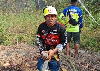 Modal Kemanusiaan dan Kreativitas, Kisah Warga Samarinda yang Bertaruh Nyawa Hadapi Kebakaran Lahan