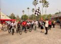 Melintasi Jejak Sejarah Kota Raja, Serunya Gowes Wisata Dispar Kaltim di Tenggarong